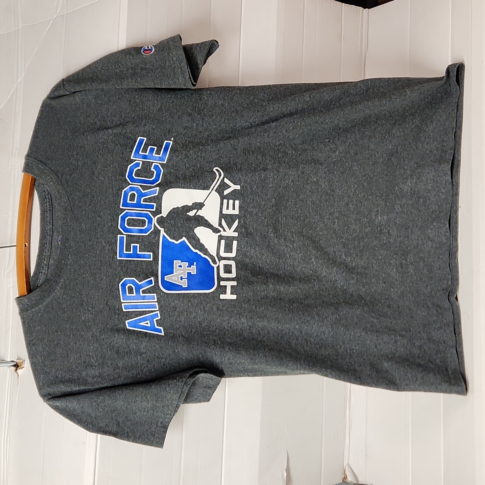 Euc Champion Air Force Hockey Boys Sz SP Tshirt Euc Champion Air Force Hockey Boys Sz SP Tshirt